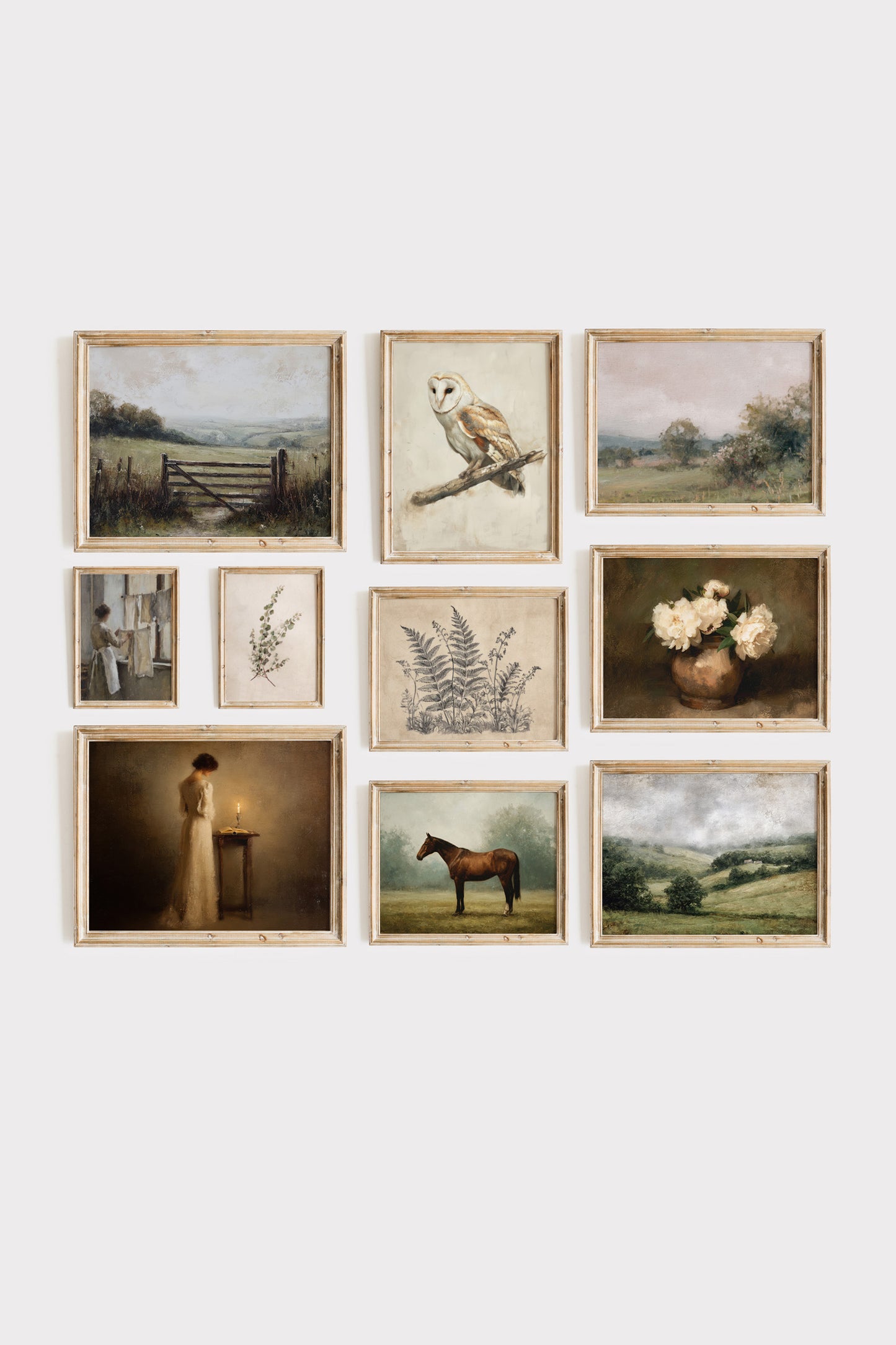 Vintage Digital Gallery Wall